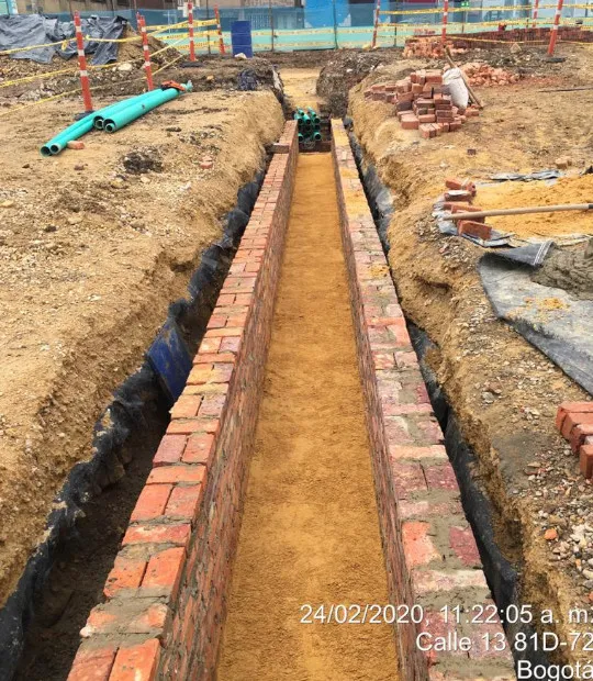 Proyecto de infraestructura con ladrillo tolete 2